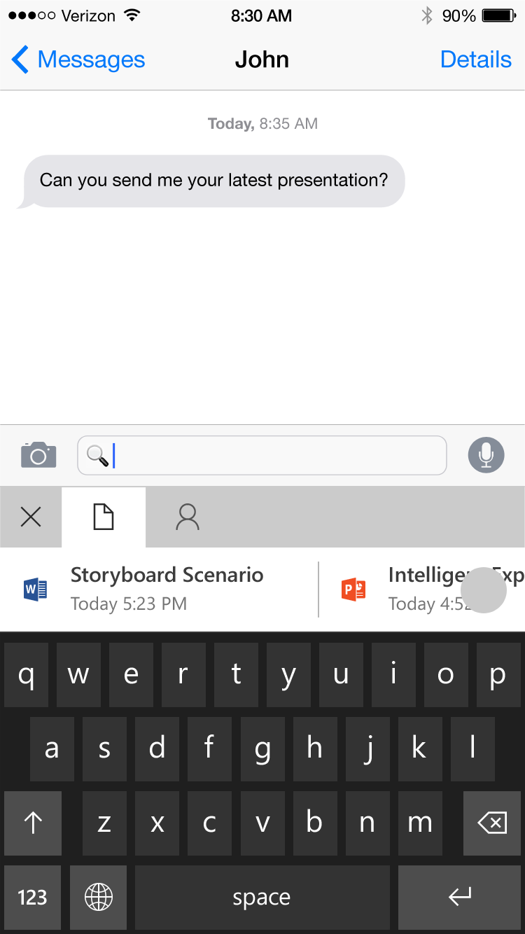 search mode